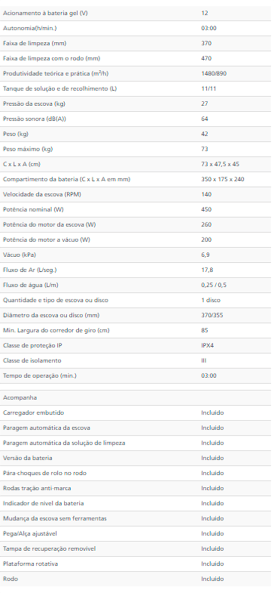 Lavadora de pisos Nilfisk SC351